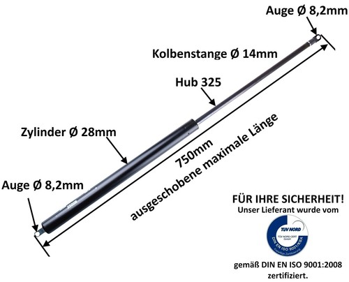 Gasdruckfeder