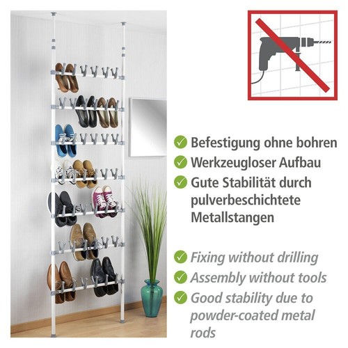 Wenko teleskop schuhregal - wenko, teleskop-schuhregal