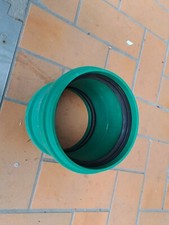 KG 2000 Überschiebmuffe DN 160 Muffe Abwasserrohr Abflussrohr Kanalrohr grün