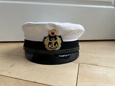 ORIGINAL Bundeswehr MARINE MÜTZE SCHIRMMÜTZE  KAPITÄN Offizier Cap