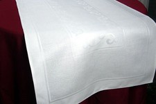 Läufer 40x100 cm zum Besticken Fb. Weiß Art.350 Kreuzstich Sticken