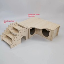 Holzleiter Hamster Spielzeug Plattform Treppe Haus Monds - Kreativ