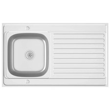 Edelstahl Spüle 100x60 cm