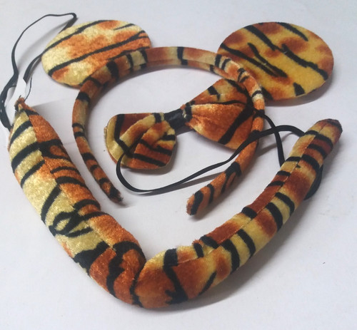 Tiger kostüm set - kostüm, 3-teilig