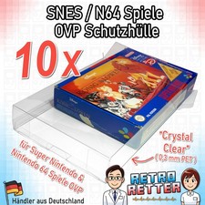 10x OVP Schutzhülle 0,3mm PET
