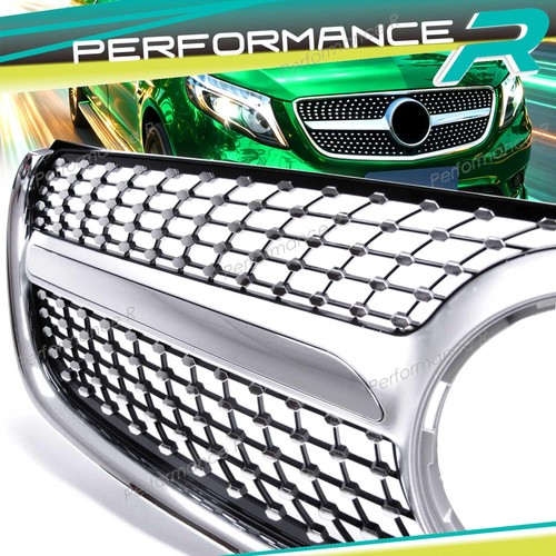 Diamant kühlergrill chrom - diamant,