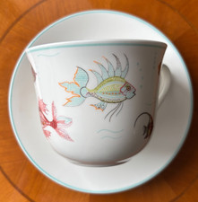 Roy Kirkham / Nina Campbell - Tasse aus der Serie "Aquarium" - unbenutzt / rar!
