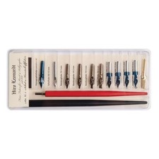 HIRO LEONARDT Zeichenfeder-Set NR. 2 Kalligraphie  (nwrt.!)