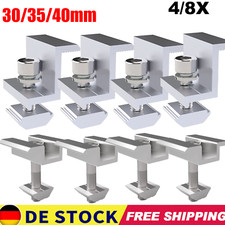 4/8x Endklemme/Mittelklemme