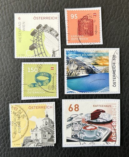 Lot von briefmarken - von, 6