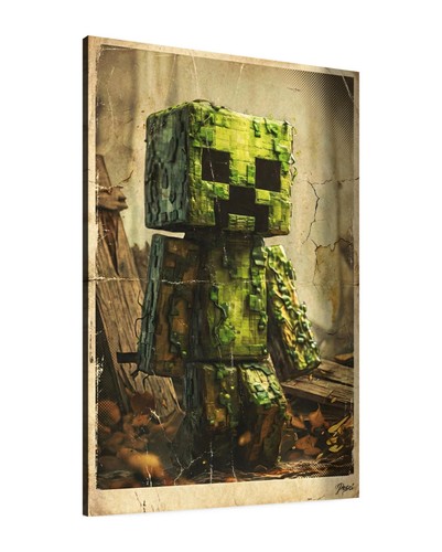 Leinwand bild creeper - leinwand,