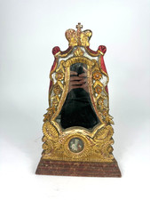 Antiker Barocker Standspiegel