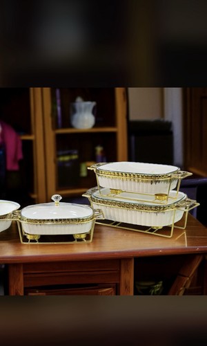 3tlg set esszimmer - set, geschirr