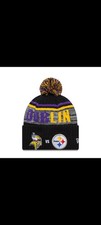 NFL Dublin Game Match Beanie Mütze Pittsburgh Steelers Minnesota Vikings 2025 NW