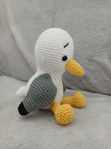 Möwe amigurumi - ,❤,