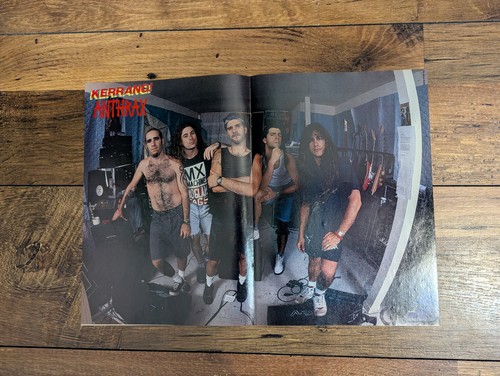Anthrax manowar kerrang - anthrax/manowar,