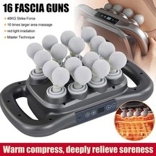 16-Head Massage Gun Set, Deep