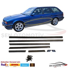 Türleisten Stoßleisten Zierleisten Set für BMW 5er E34 M5 Touring Kombi 91-96