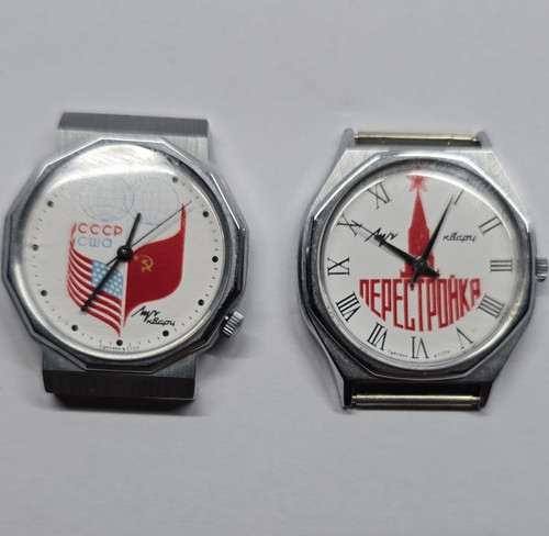 Kvarz quarz armbanduhr cccp - quarz, 2x