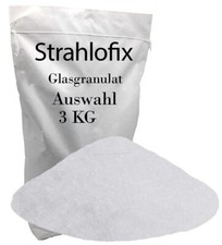 3 kg Glasgranulat Strahlmittel