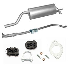 Komplette Auspuff + Anbausatz