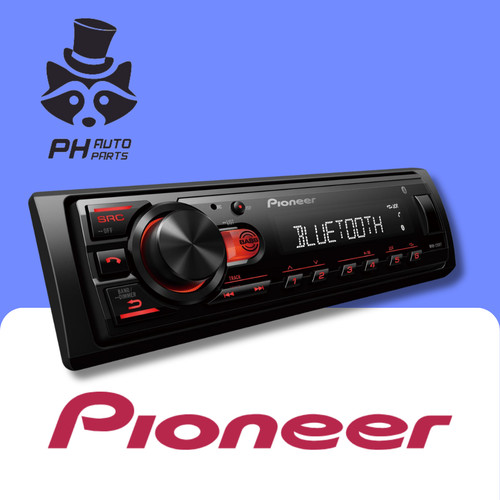 Pioneer mvh 230bt single - single, din