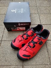 Scott MTB Comp Boa Fahrrad-/MTB-Schuhe rot/schwarz inkl. SPD Cleats gebraucht