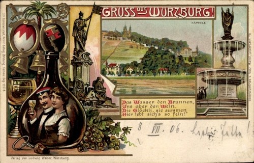 Präge studentika litho - präge,