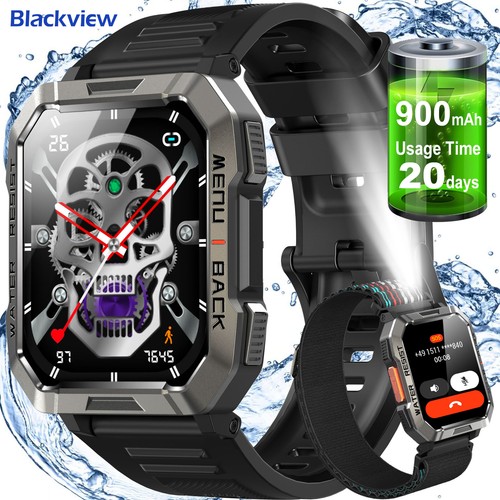 Smartwatch herren militär mit - smartwatch,