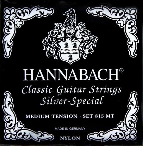 Hannabach 815mt silver - hannabach,