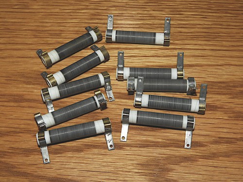 10x vintage draht - 10x, draht-widerstand