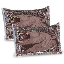 Knurren Grizzlybär 2 Teiliges