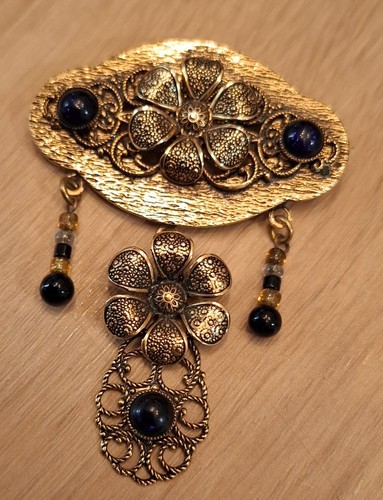 Trachtenbrosche vintage design - trachtenbrosche,