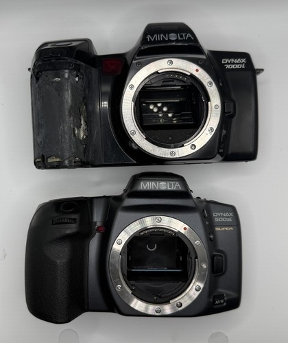 Minolta dynax 7000i und - minolta, 500si