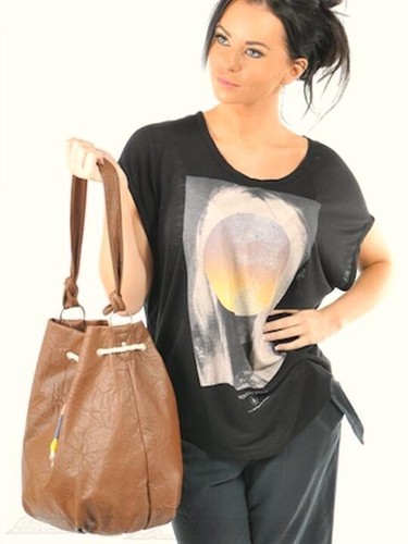 Volcom kunstleder tasche boho - kunstleder,