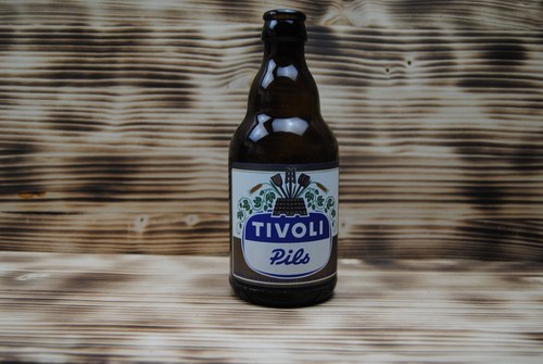 Leere bierflasche 33l tivoli - bierflasche,