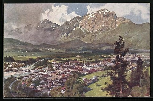 Künstler edward harrison - künstler-ak,