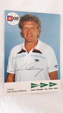 Bayer 05 Uerdingen Karl - Heinz Feldkamp original handsignierte Autogrammkarte