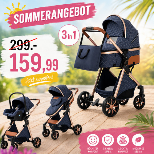 Kinderwagen 3in1 - 3in1,