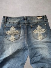 Y2k bootcut jeans - y2k,