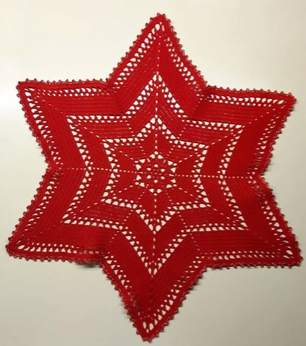 Handarbeit weihnachtsdeckchen - handarbeit,