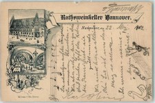 13437655 - 3000 Hannover Gasthaus Ratsweinkeller Speisesaal Vorlaeufer