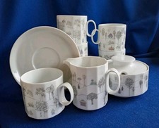 Rosenthal Kaffeeservice Polygon Winterreise 12 tlg f. 5 Person  Bryk & Wirkkala