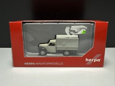 Spur H0 1:87 HERPA 908962 Framo Pritsche/Plane grau Neuwertig in OVP Modellbahn