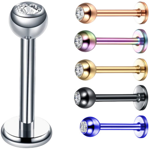 Lippenpiercing labret stecker - lippenpiercing,