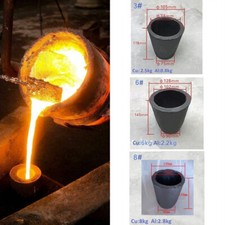 Schmelztiegel  für Schmelzofen Tiegel Graphittiegel Metall gießen schmelzen DHL