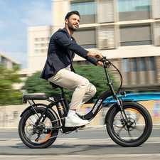 HillMiles Mileport Klapprad Elektrofahrrad 20 Zoll 250W 36V 13AH E-Bike 100km