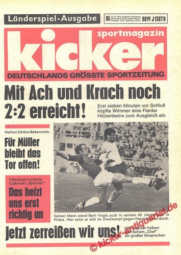 Kicker sportmagazin 95 - sportmagazin, nr.
