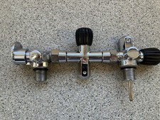 Brücke für Doppel 10er Tauchflaschen, Doppelzehner