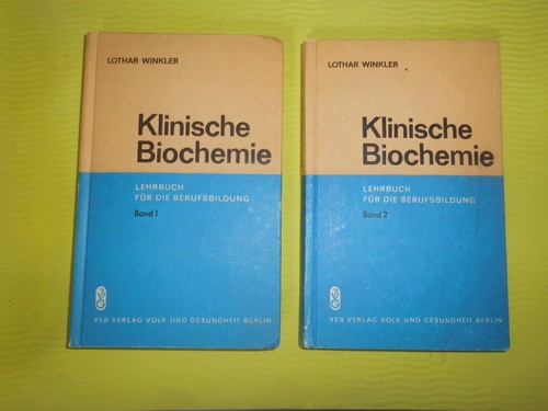 Klinische biochemie 2 - klinische, bd.1+2